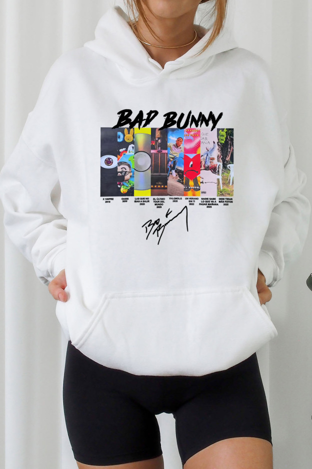 badbunny women hoodie