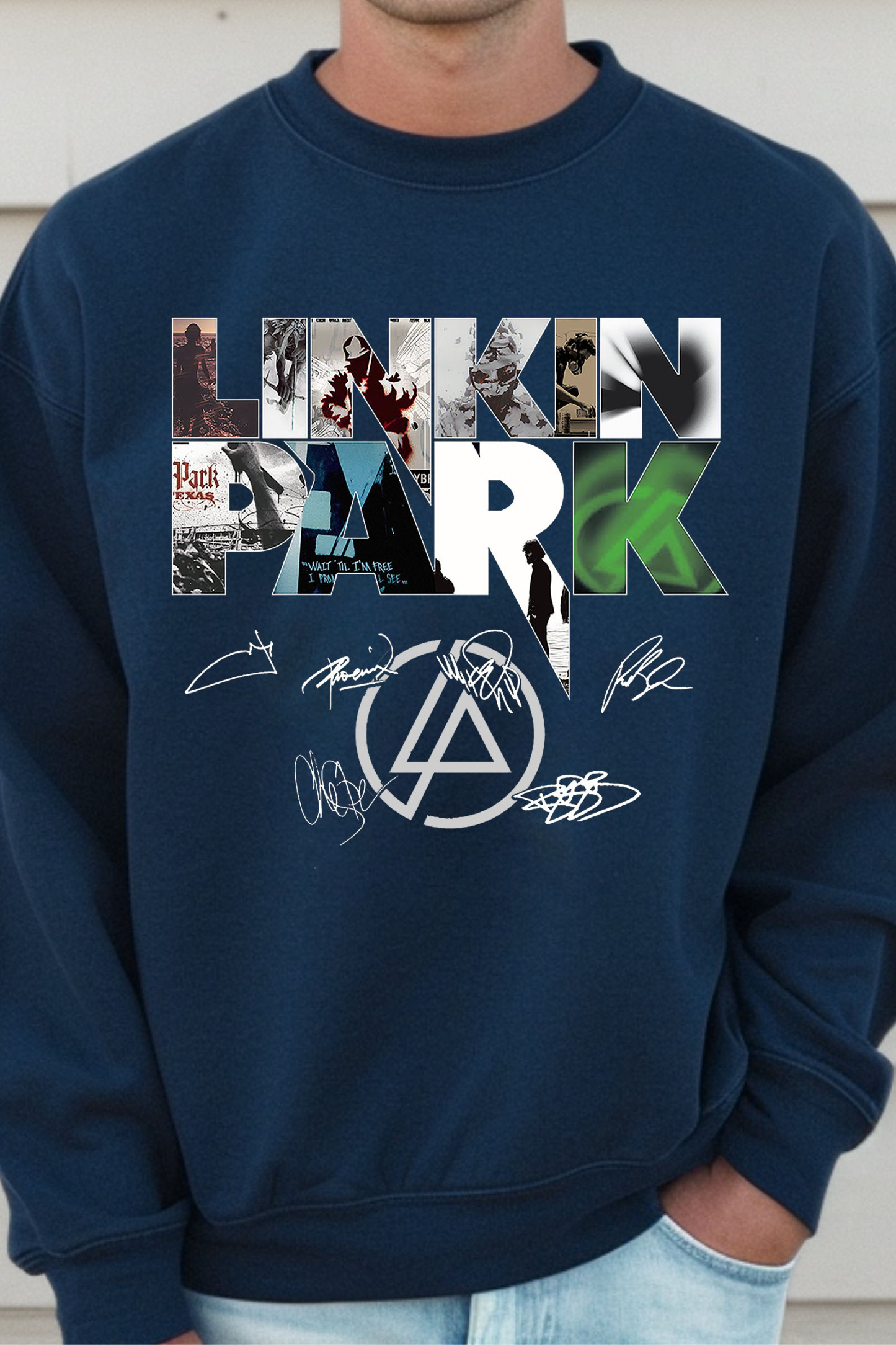 L P Albums Sweatshirt-MEN