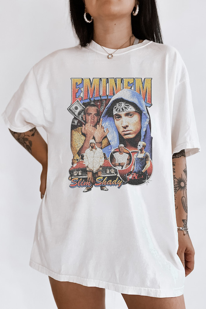 Limited Eminem Slim Shady Vintage Tee For Women