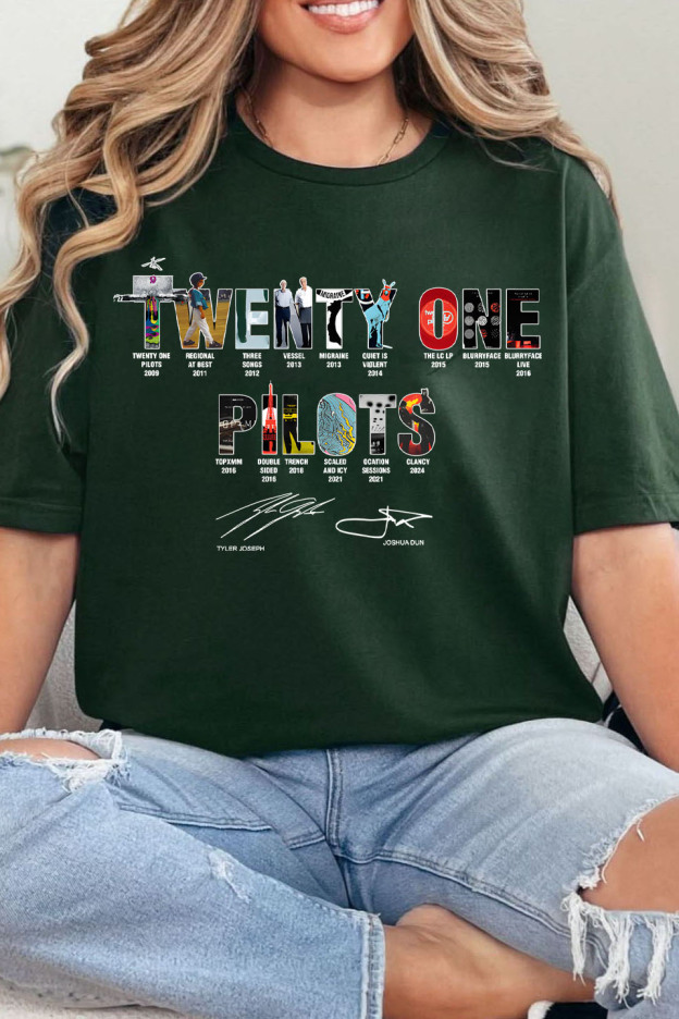Twenty One Pilots Albums Shirt