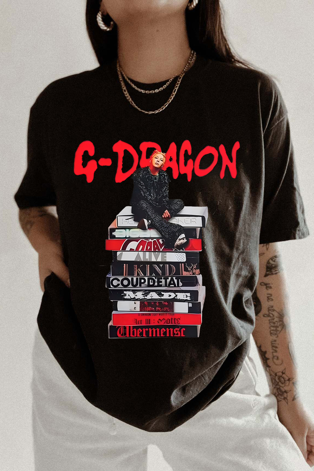 G-Dragon Album Merch Tee For Women