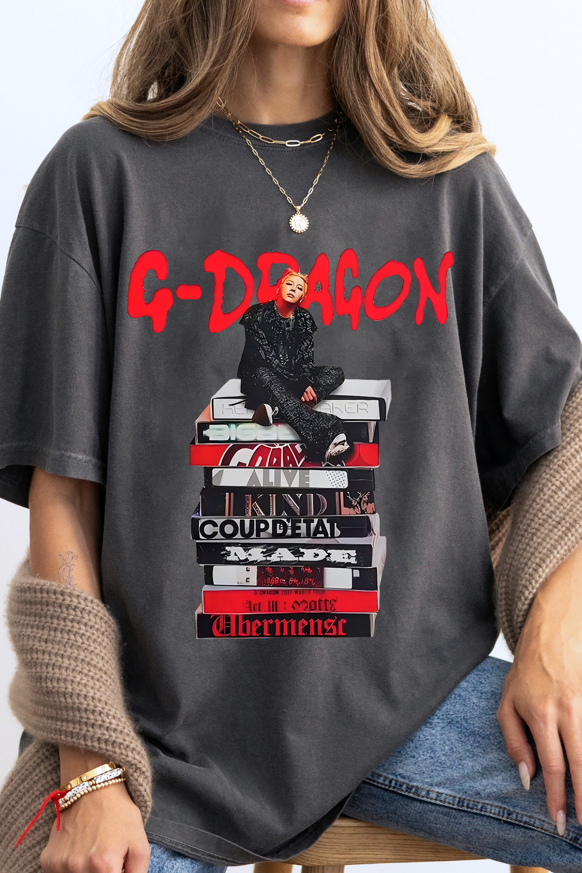 G-Dragon Album Merch Tee For Women