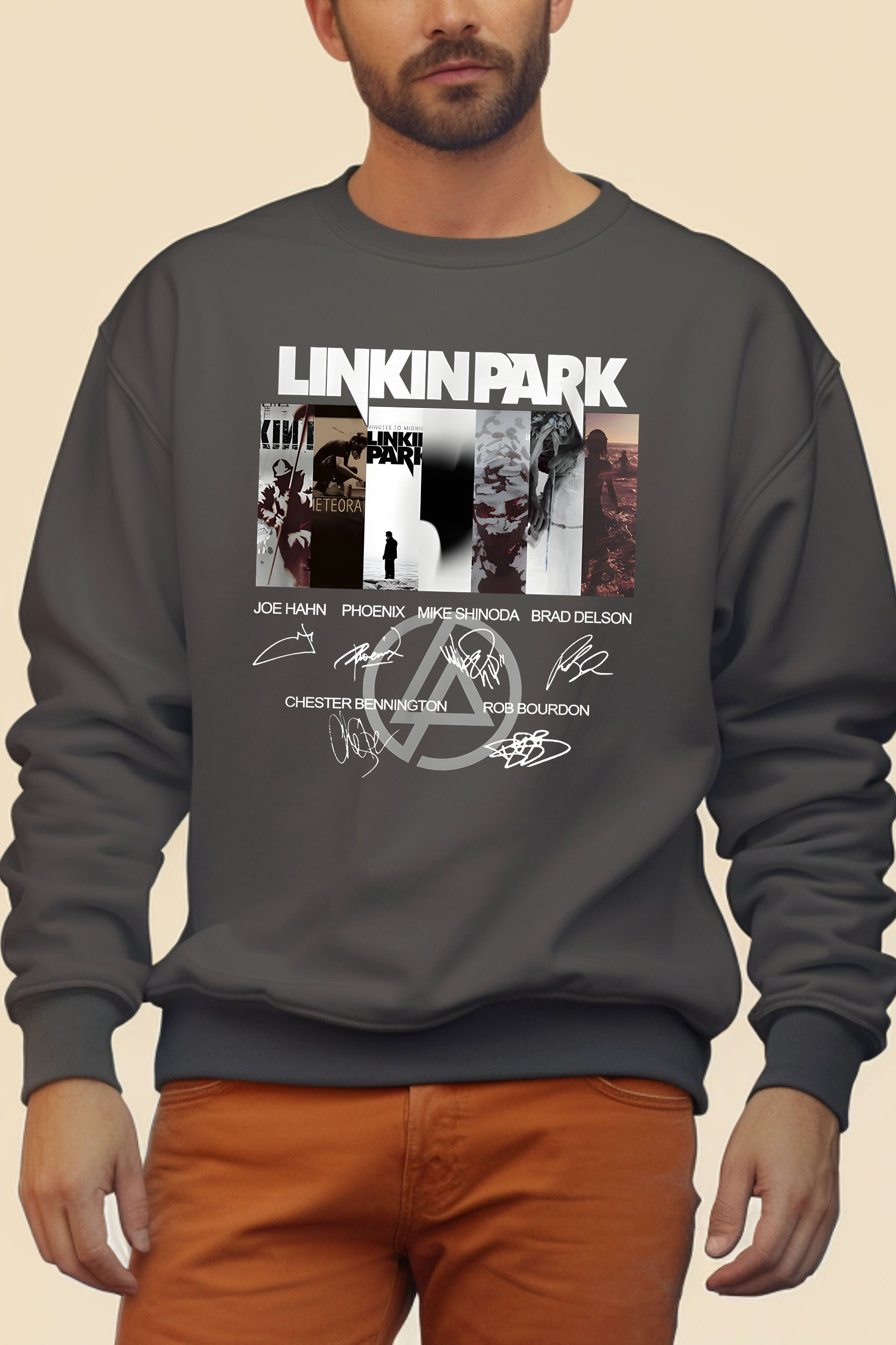 LP Logo Signatures Sweatshirt-MEN