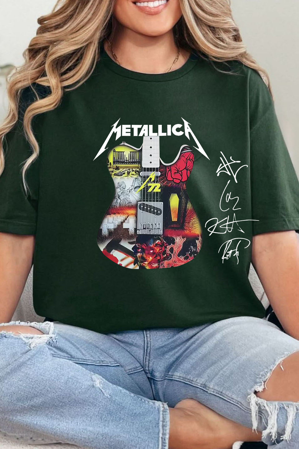 metallica 2025 women T-SHIRT