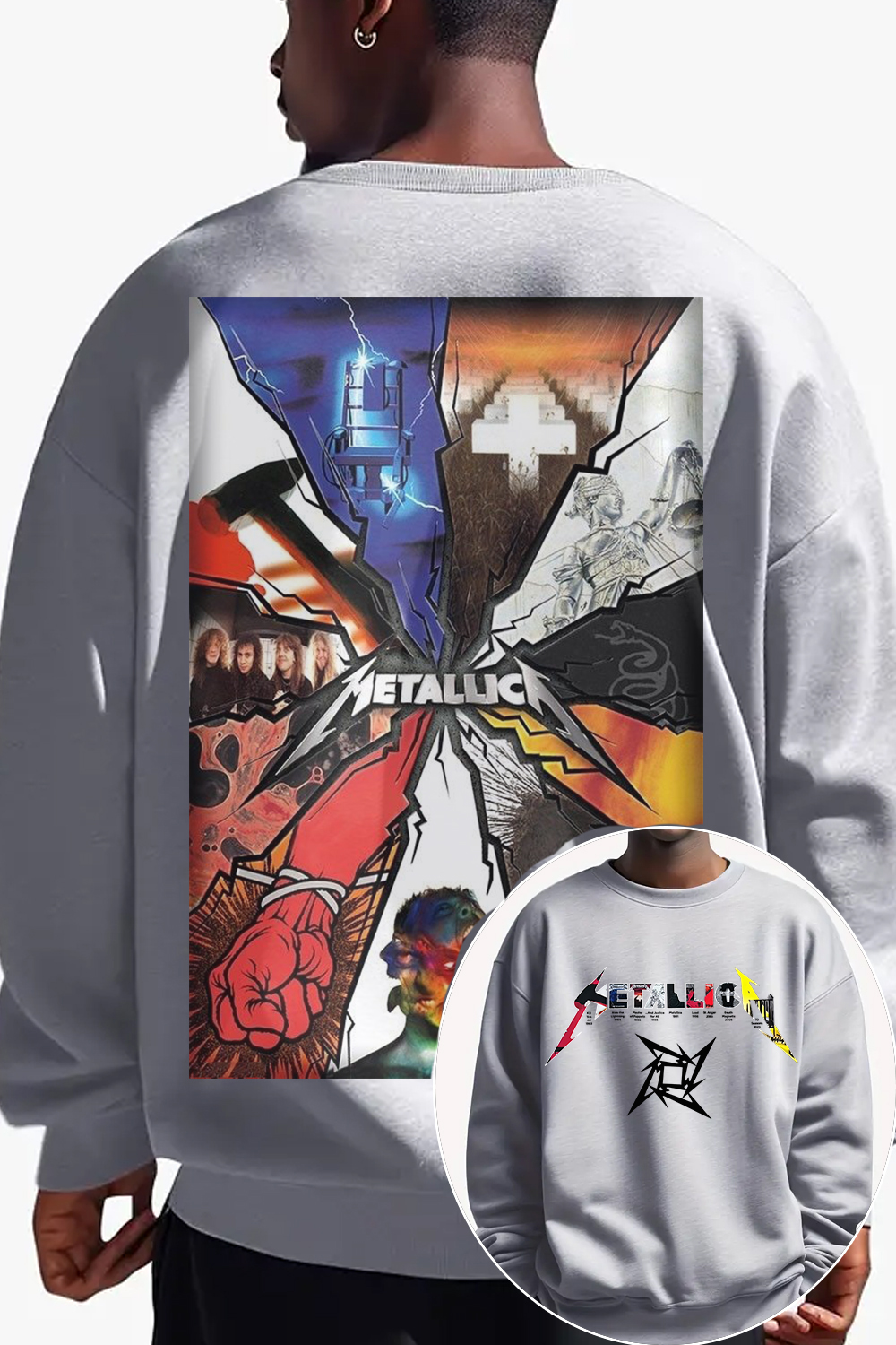 metallica2025 MEN SWEATSHIRT