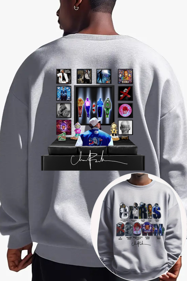 Chris Brown Concert Sweatshirt For Men