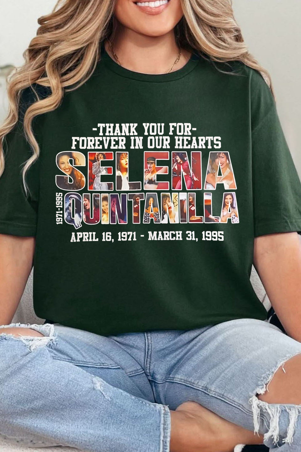 Selena fans Print Short Sleeve T-Shirt