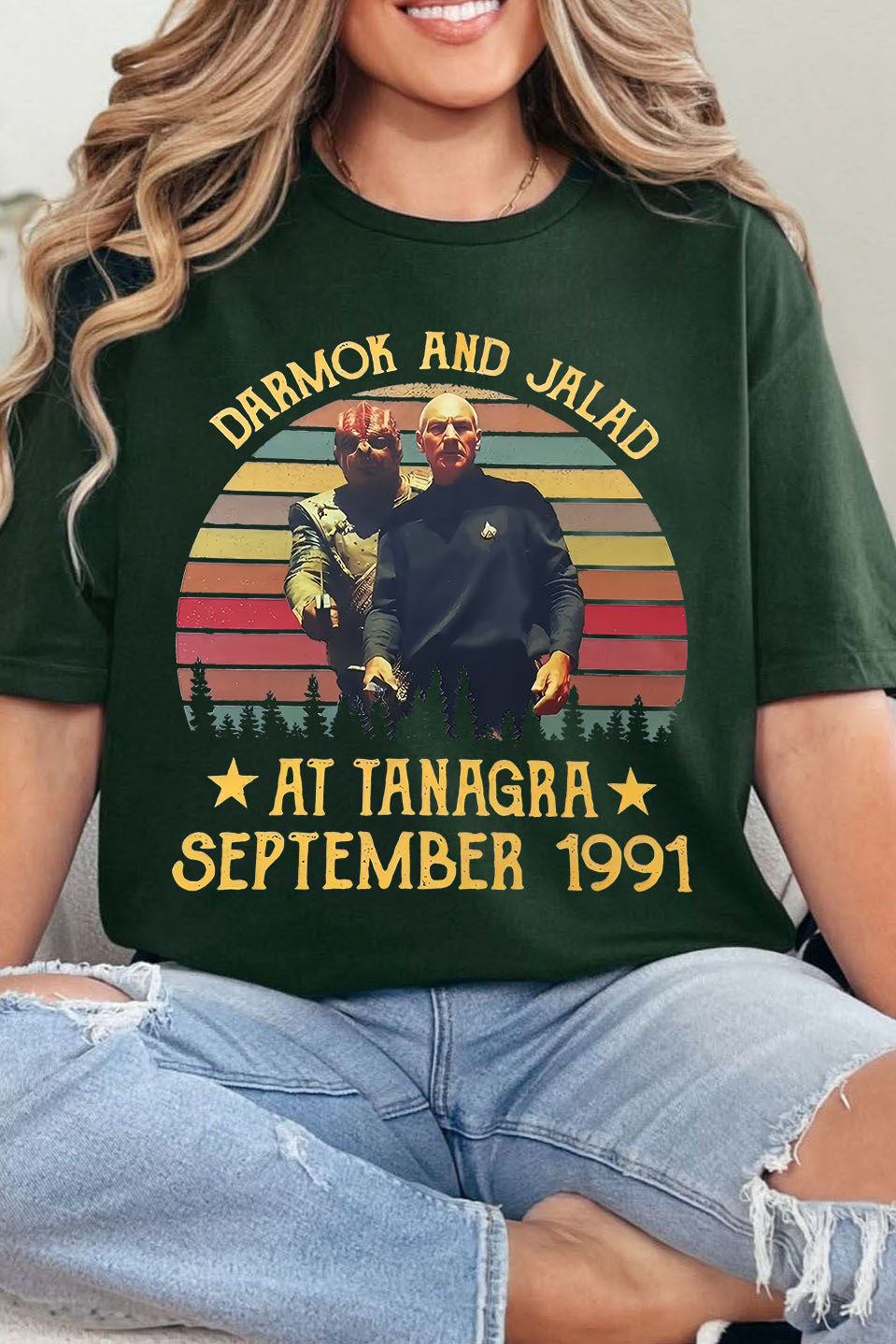 Darmok and Jalad At Tanagra September Startrek Tee For Women