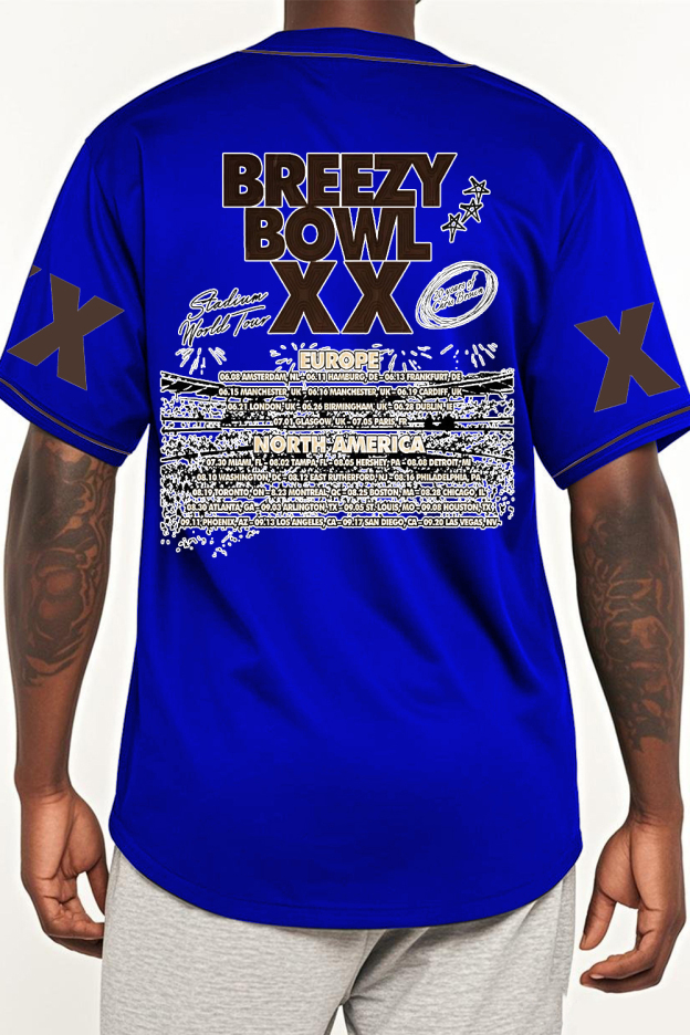 CB Bowl XX World Tour  Baseball Jersey