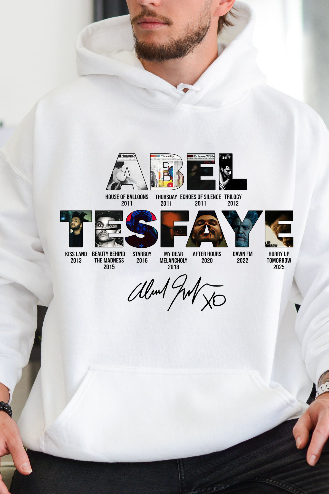 abeltesfaye Theweeknd Men Hoodie