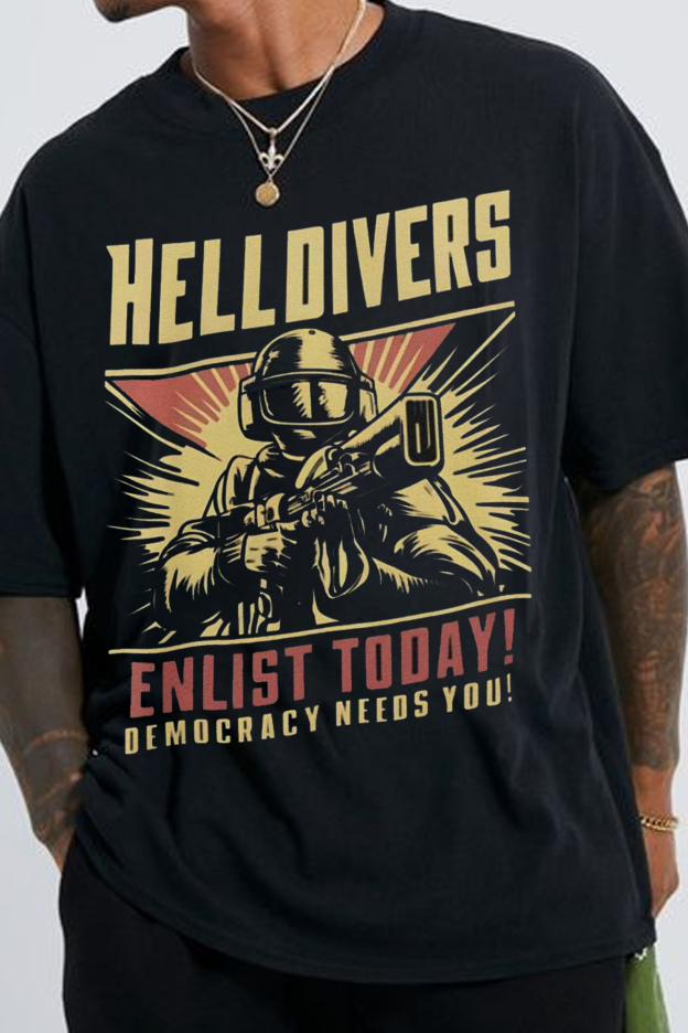 Helldivers 2 Enlistment Tee