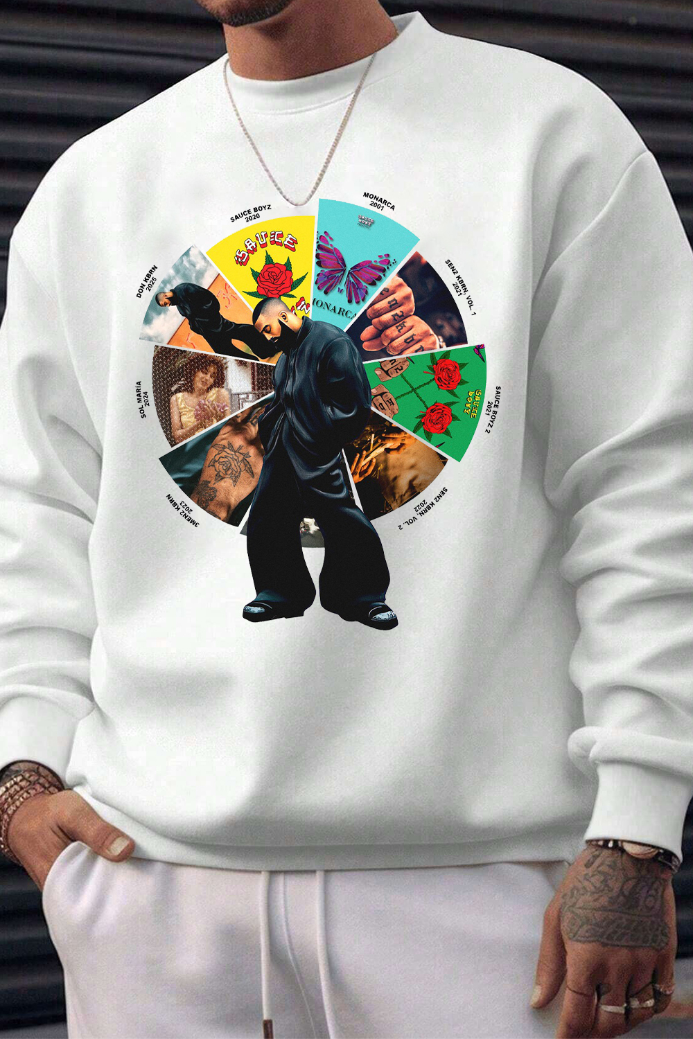 Graphic Eladio Shirt, Eladio Carrión Unisex Sweatshirt