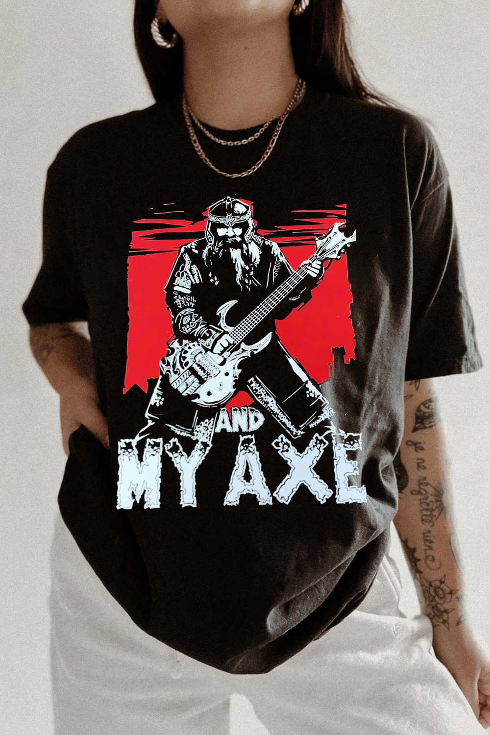 Gimli And My Axe Lord Of The Rings Vintage Shirt