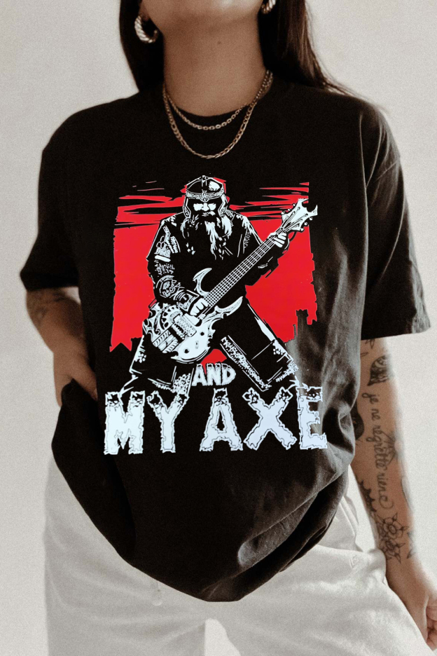 Gimli And My Axe Lord Of The Rings Vintage Shirt