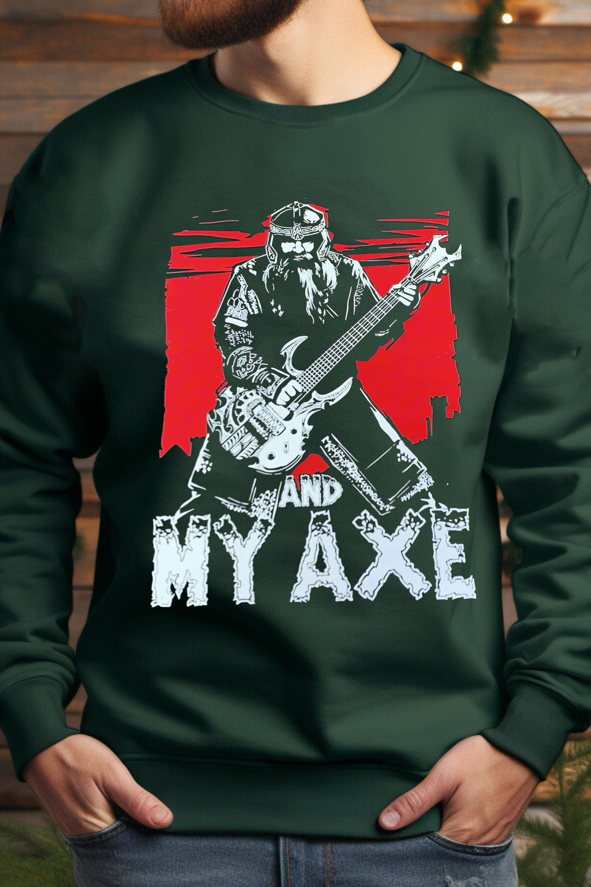 Gimli And My Axe Lord Of The Rings Vintage MEN Sweatshirts