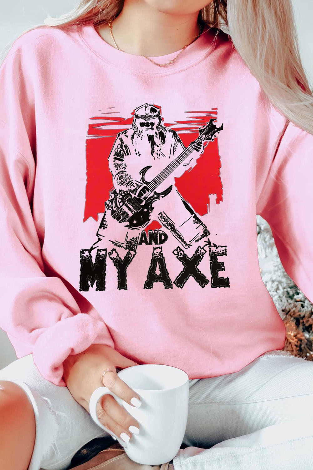Gimli And My Axe Lord Of The Rings Vintage Women Sweatshirts