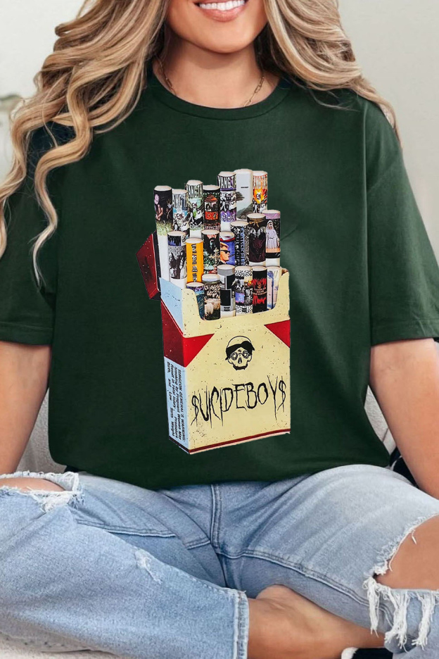 $uicideboy$ Personalized printed short-sleeved T-shirt