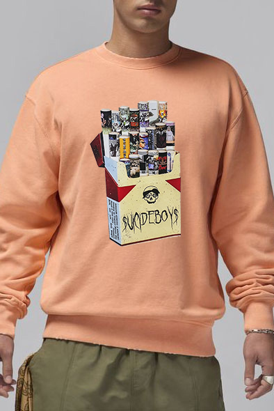 $uicideboy$ personalized print men's long-sleeved sweatshirt