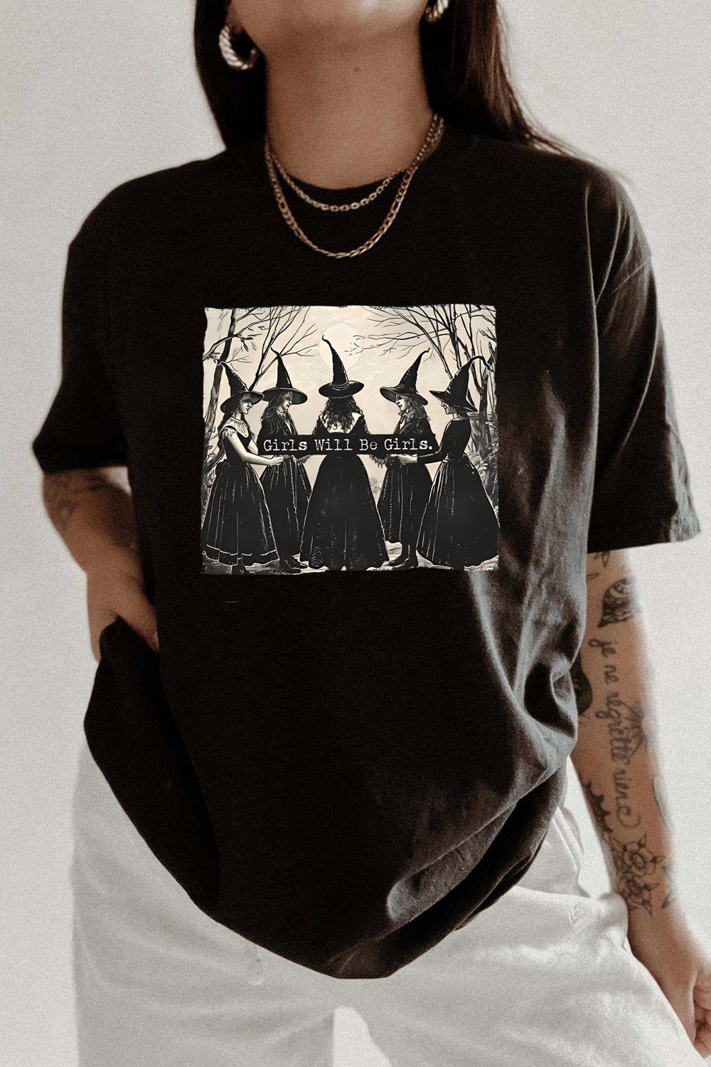 Girls Will Be Girls Witches Shirts