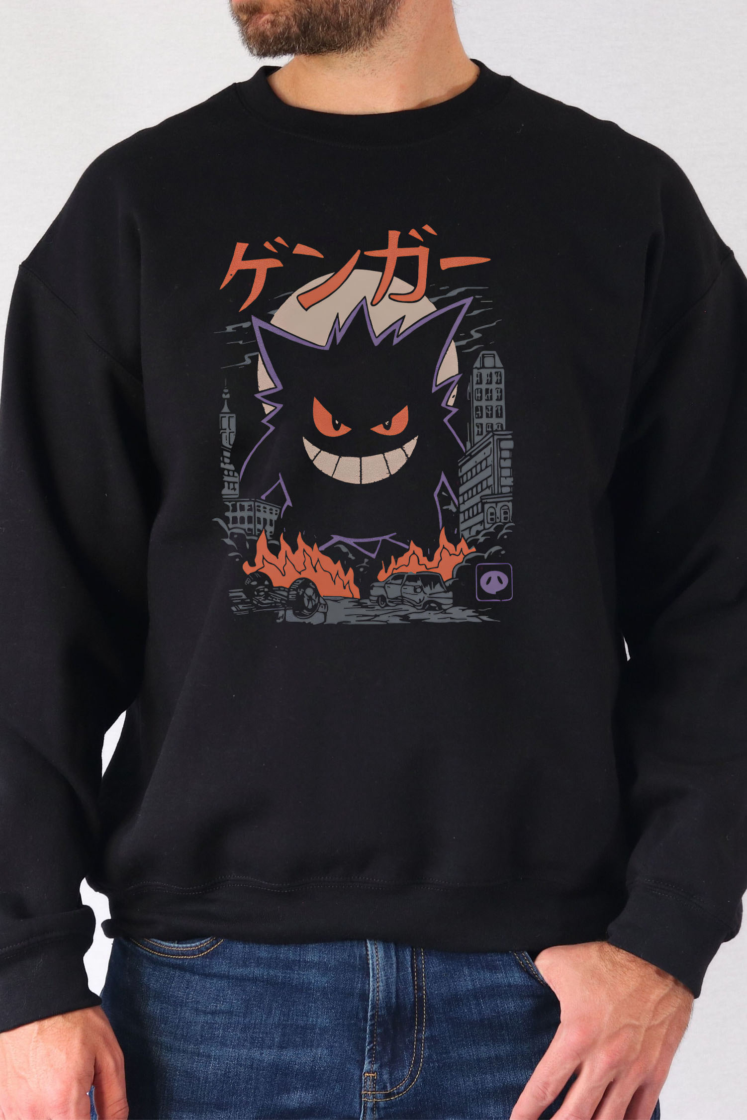 Gangar Pokemon Vingtage Shirt Sweatshirts