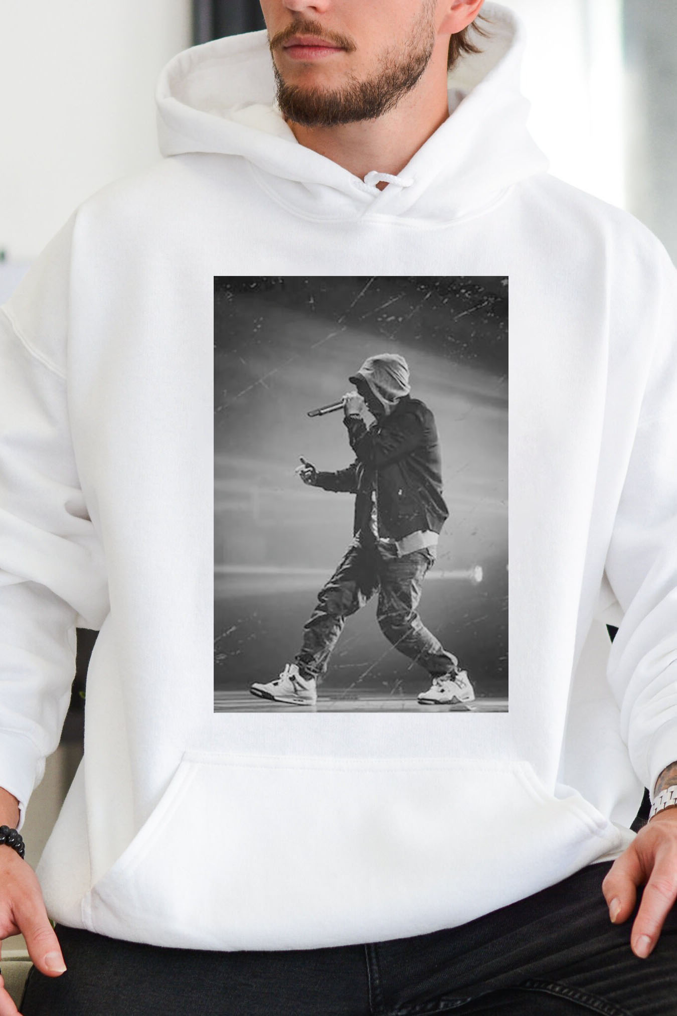 Eminem Classic Hoodies-MEN
