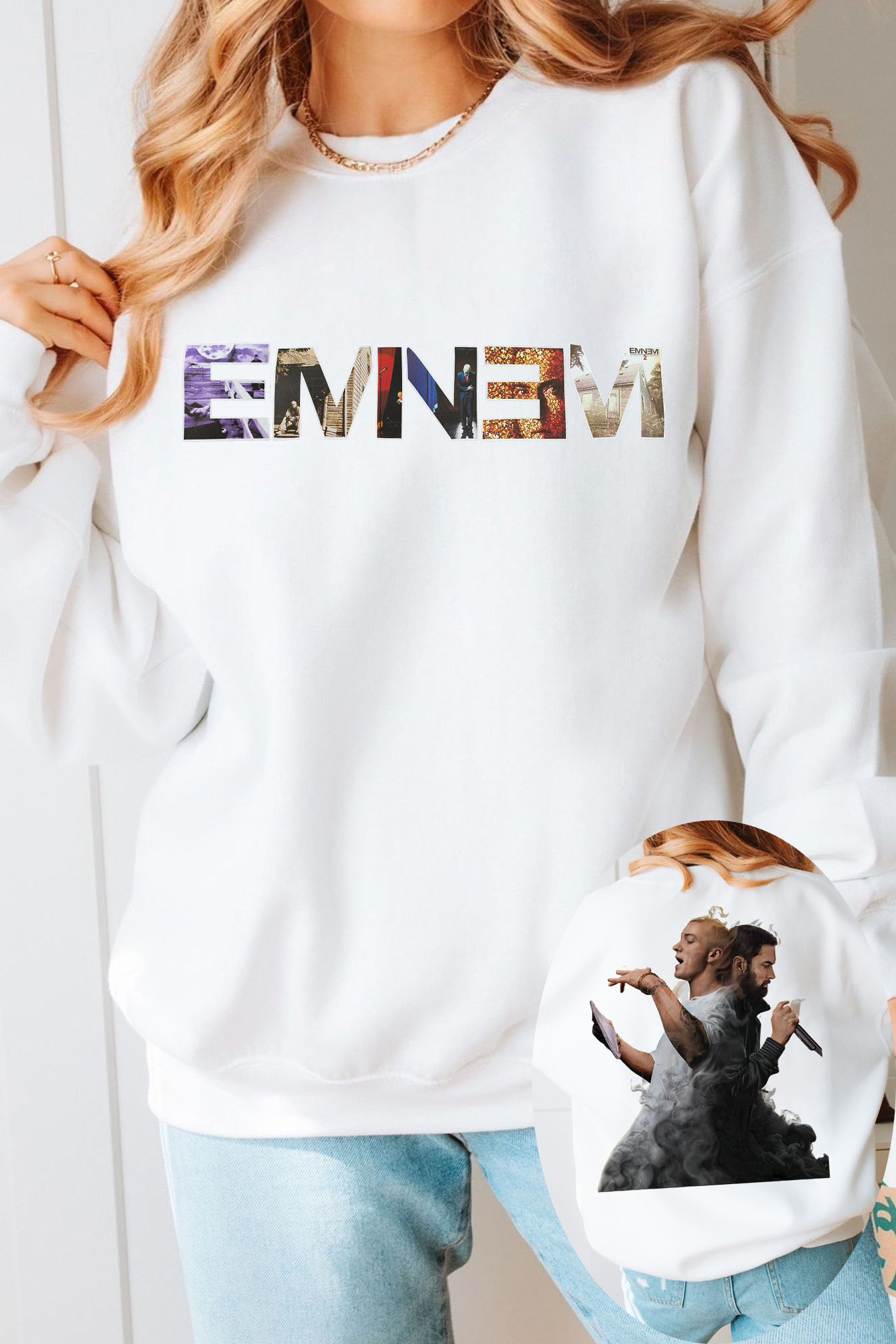 Eminem Rap God Sweatshirt- Women