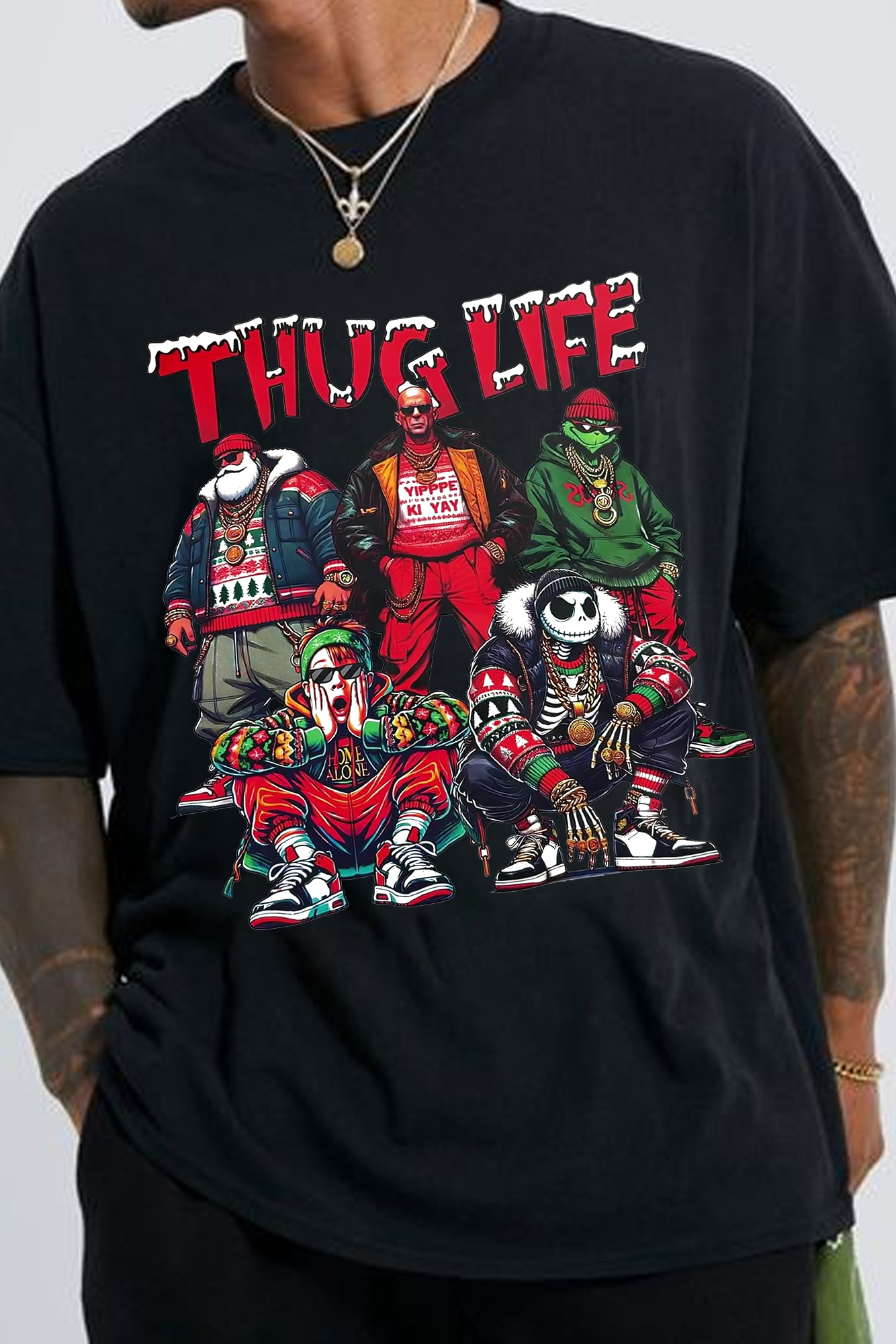 Christmas Monster Men's Short Sleeve T-Shirt