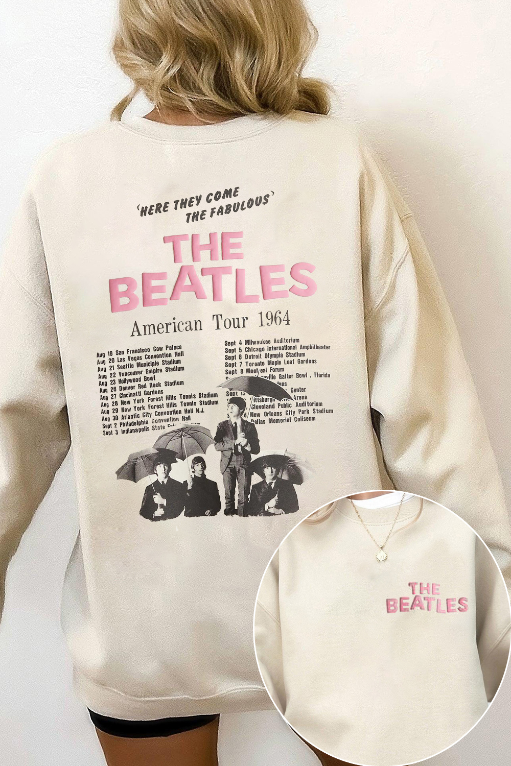 the beatles  sweatshirt