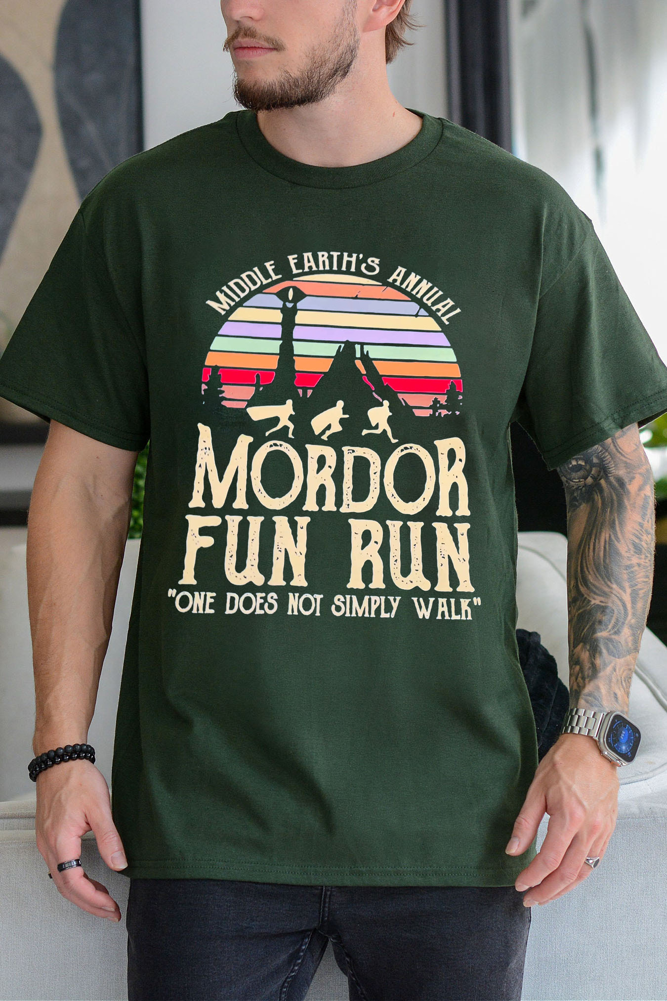 Lord Of The Rings MORDOR FUN RUN Vintage Tshirts/Sweatshirts/Hoodies