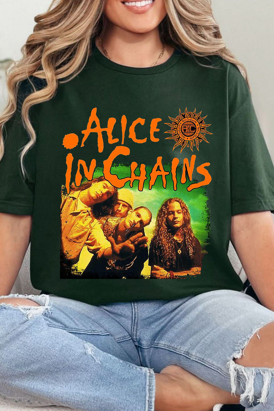 Alice in Chains do beavis and butthead Tee For Women