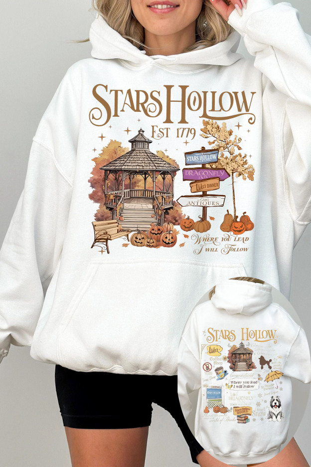 Stars Hollow Luke's Coffee Hoodie For Women
