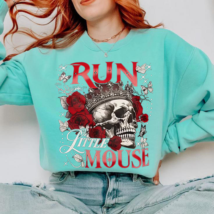 spicybooktok skull ladies sweatshirt