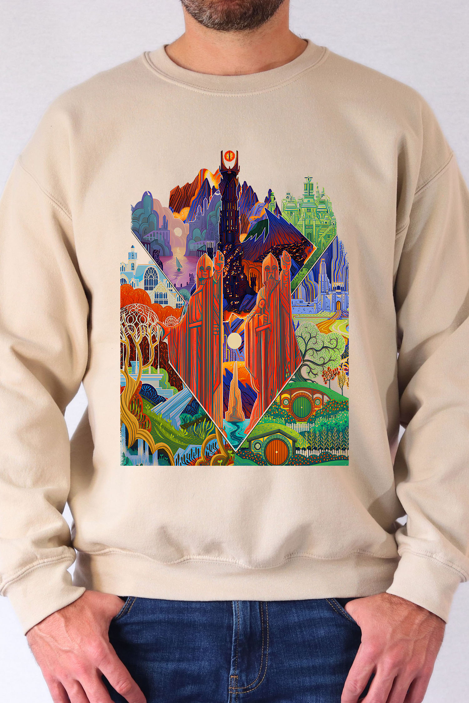 Middle Earth Sweatshirt For Men