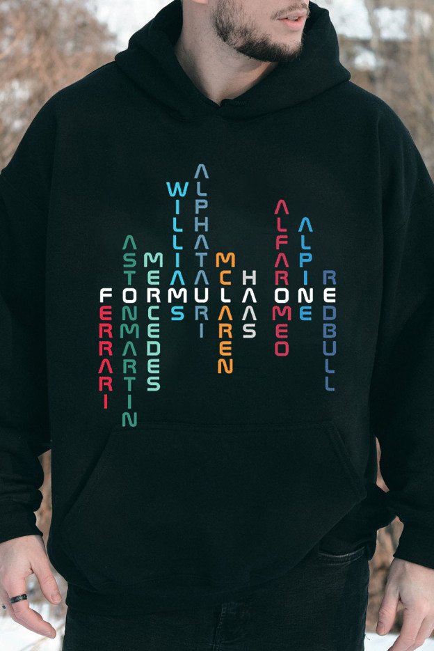 Racing All Team Men Hoodie