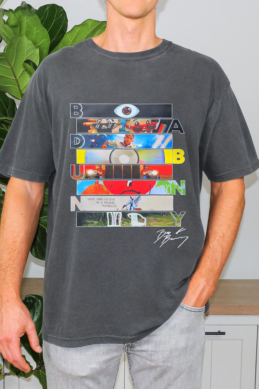 Bad Bunny Signature T Shirt Men