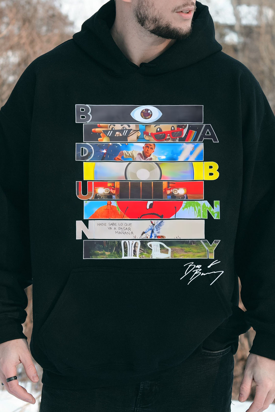 Bad Bunny Signature Hoodie Men