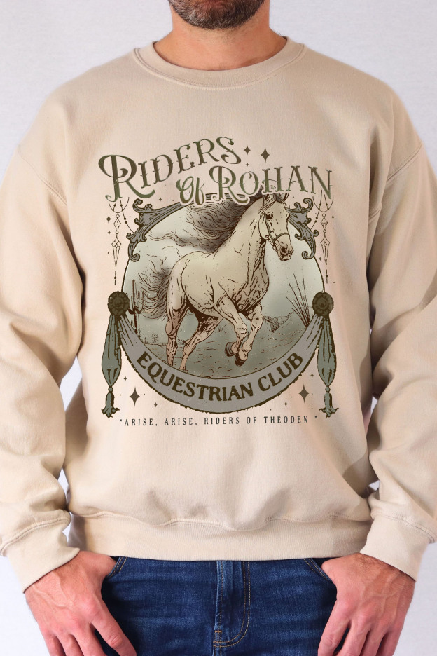 Riders Of Rohan Equestrian Club Sweatshirt For Men
