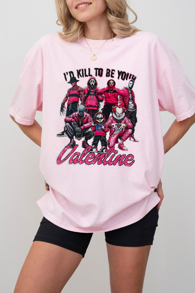 horrormovies-valentine's day T-shirt