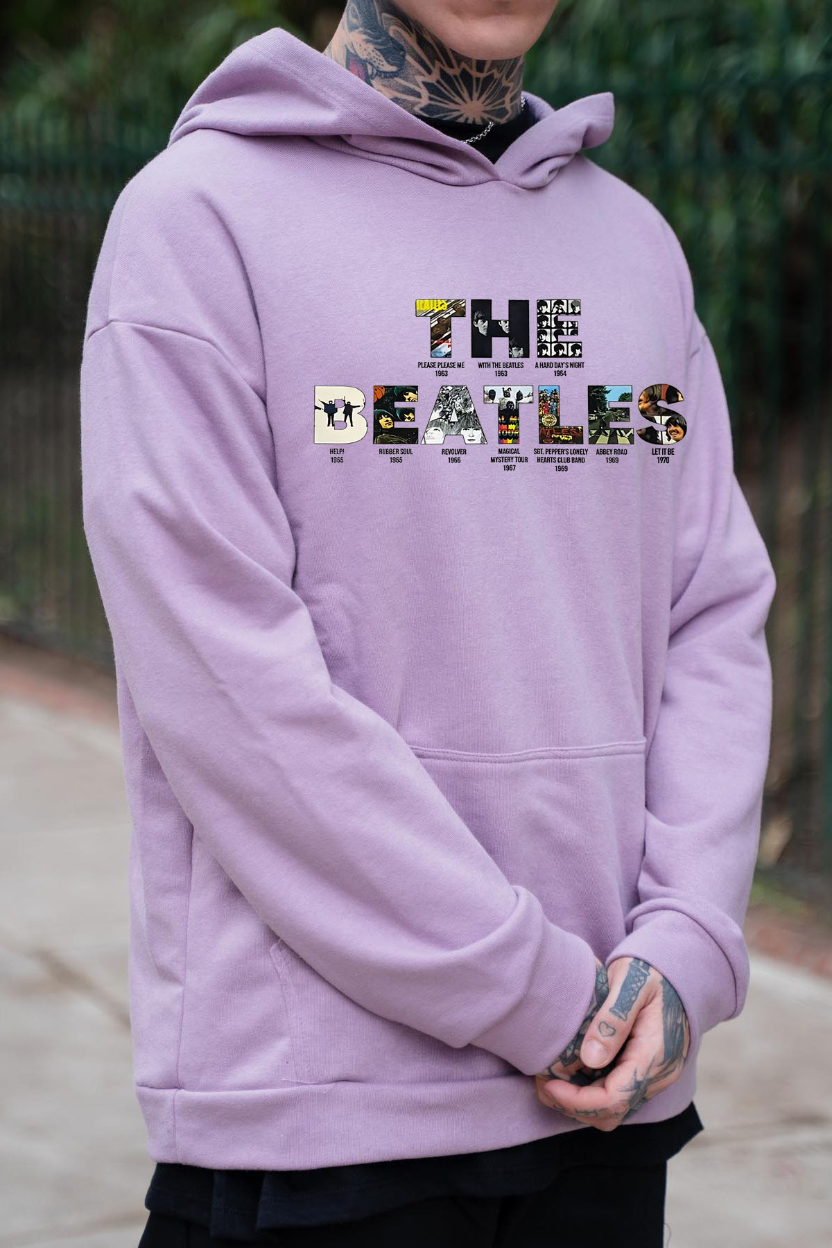 The Beatles Album men hoodie