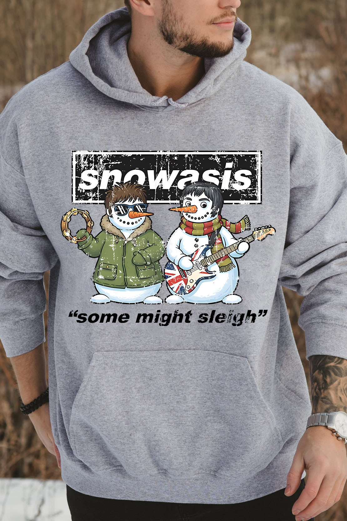 The NEW “Snowasis” Christmas Unisex Hoodie
