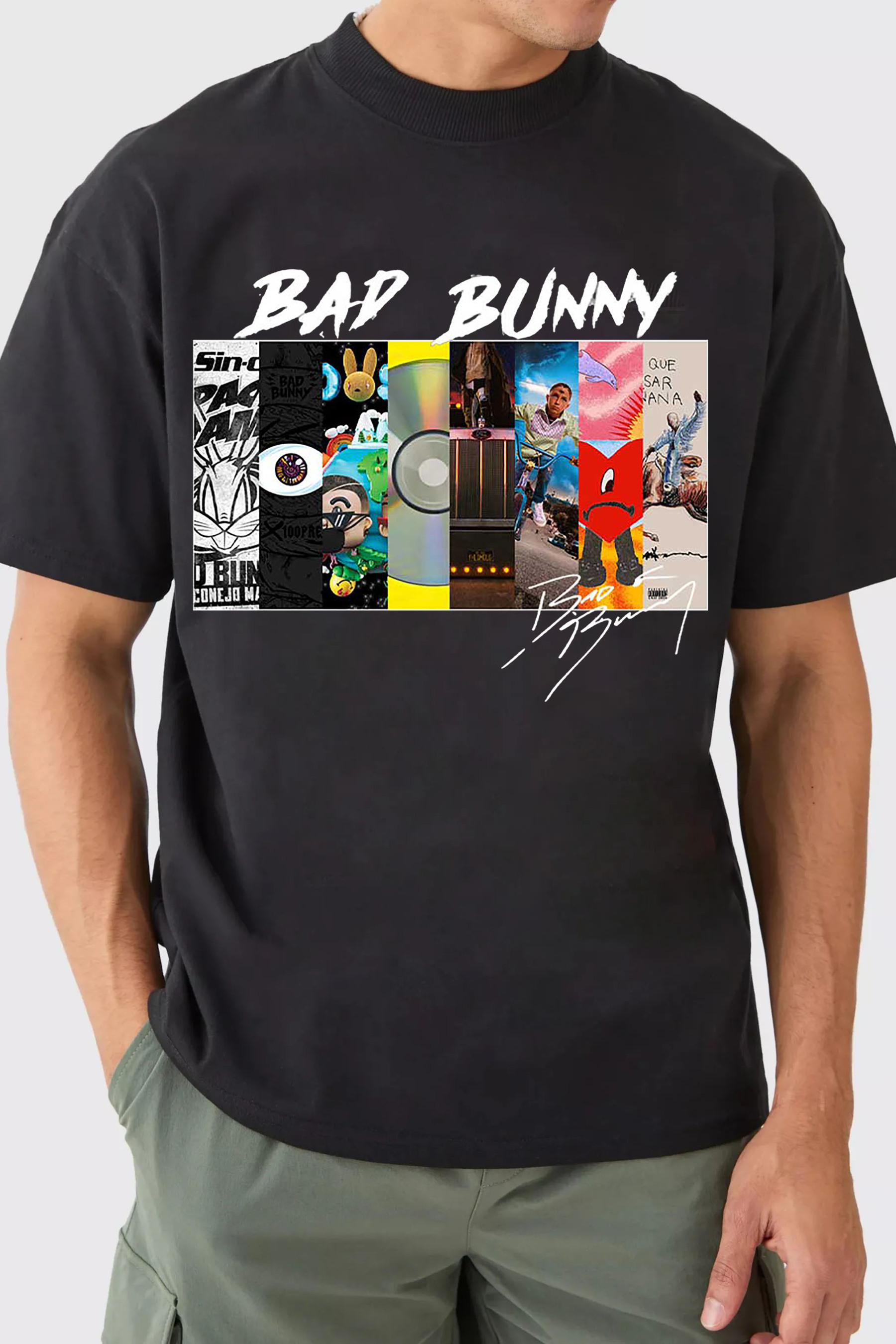 Bad Bunny Signature T-Shirt-MEN