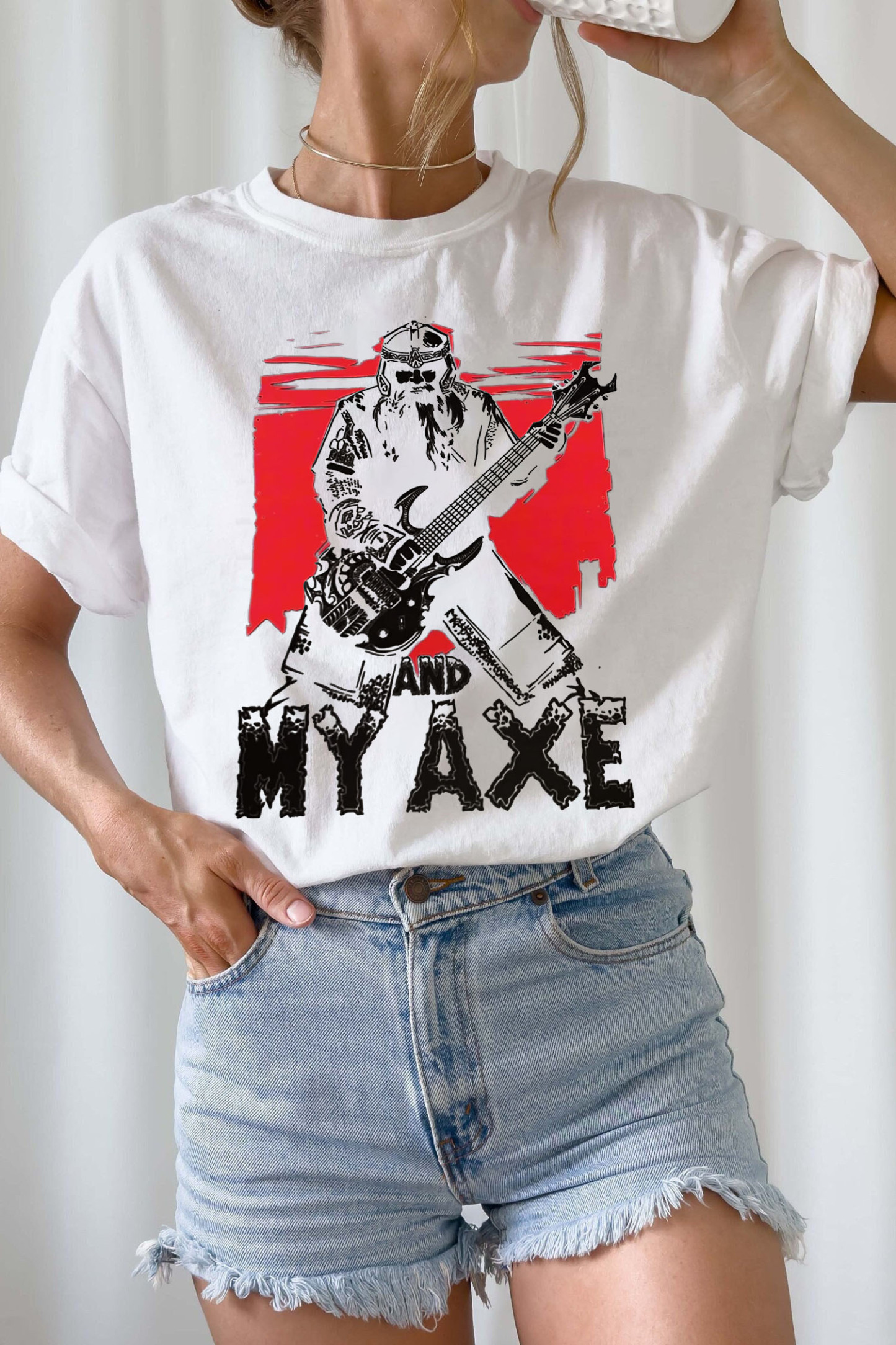 Gimli And My Axe Lord Of The Rings Vintage Shirt