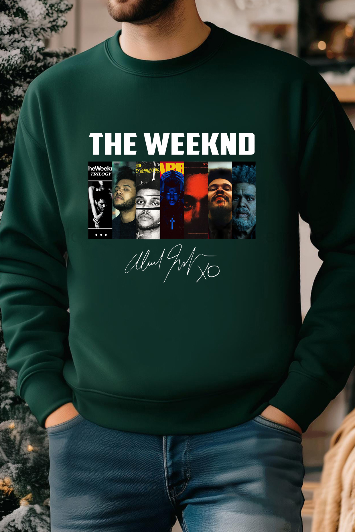 The Weeknd Albums Collection Shirt, Vintage The Weeknd Signature Men Shirt 1
