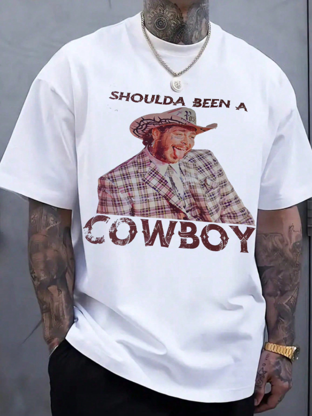Post Malone Shoulda Been A Cowboy Shirt For men