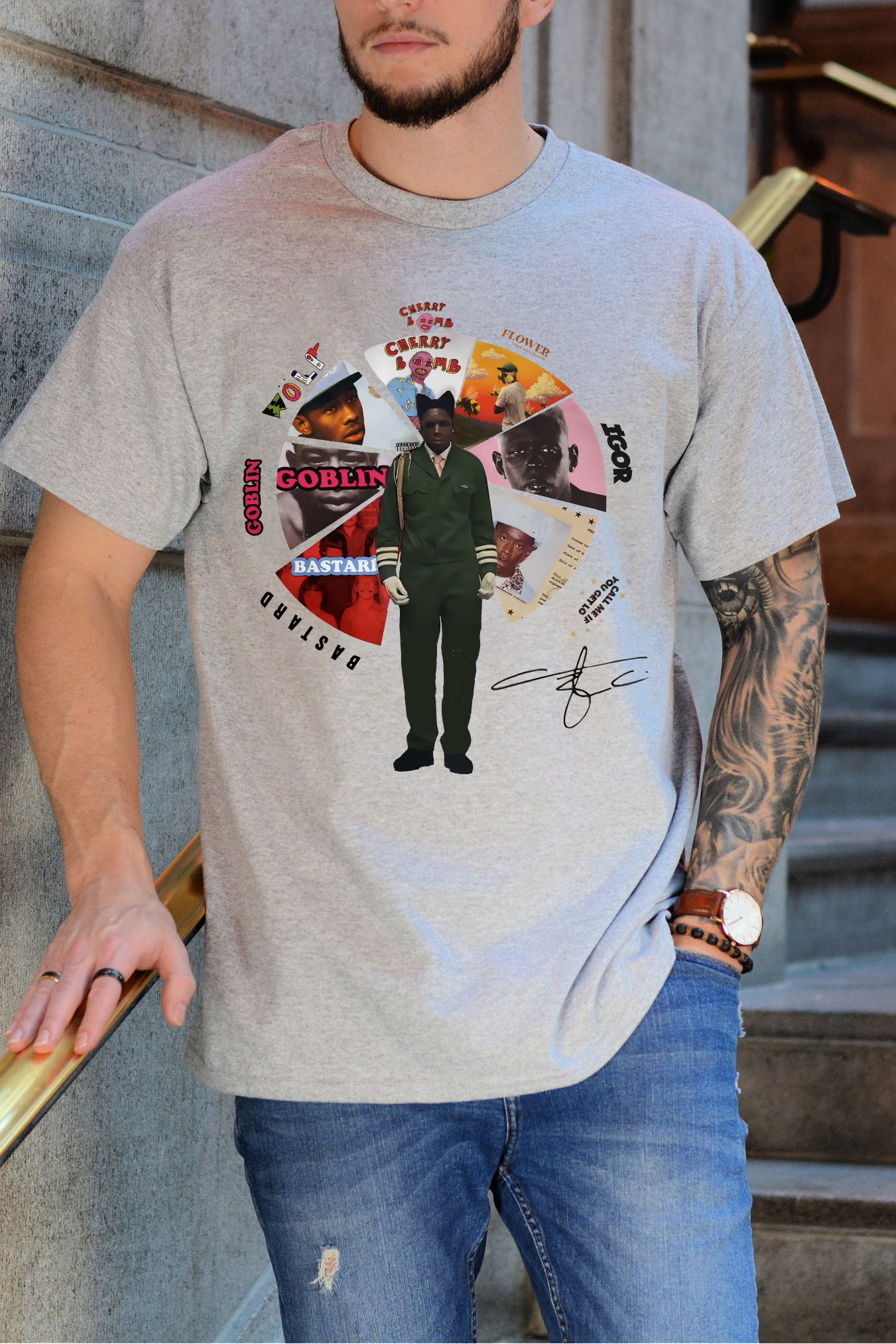 tylerthecreator 4 New Design Album Tee For Men