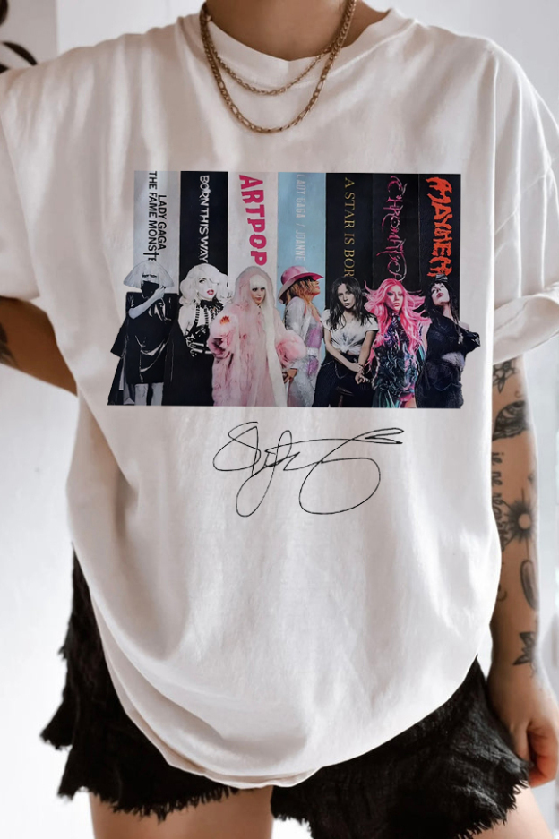 Lady GaGa Album Tee For Women