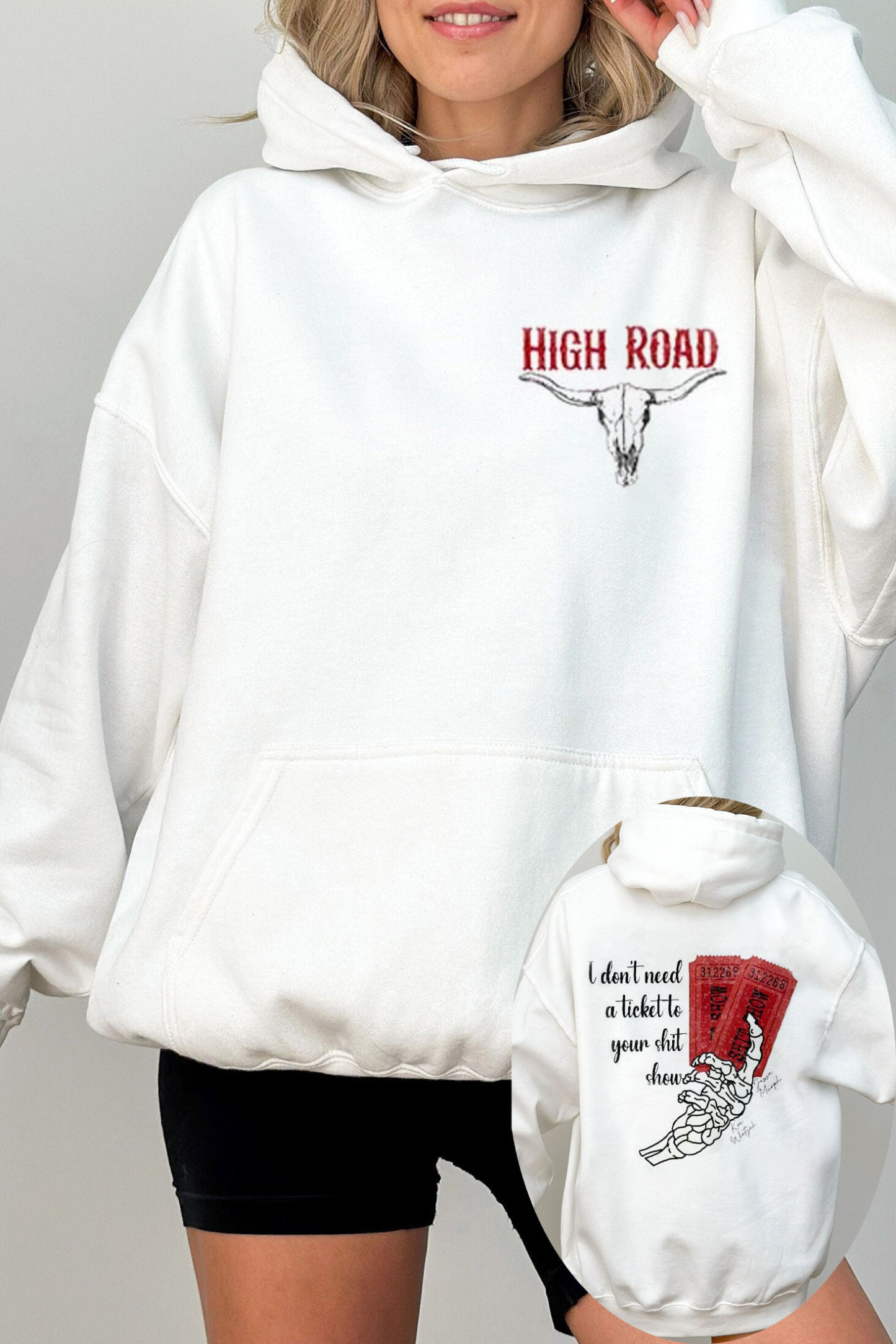 High Road Koe Wetzel Ft Jesse Murph Both Side Sweatshirt
