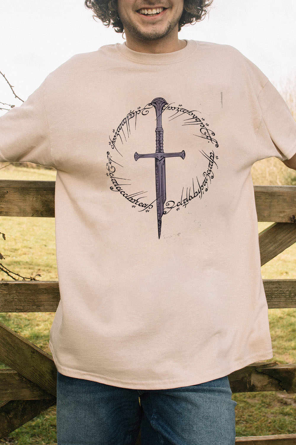 Narsil Lord Of The Rings Tee For men