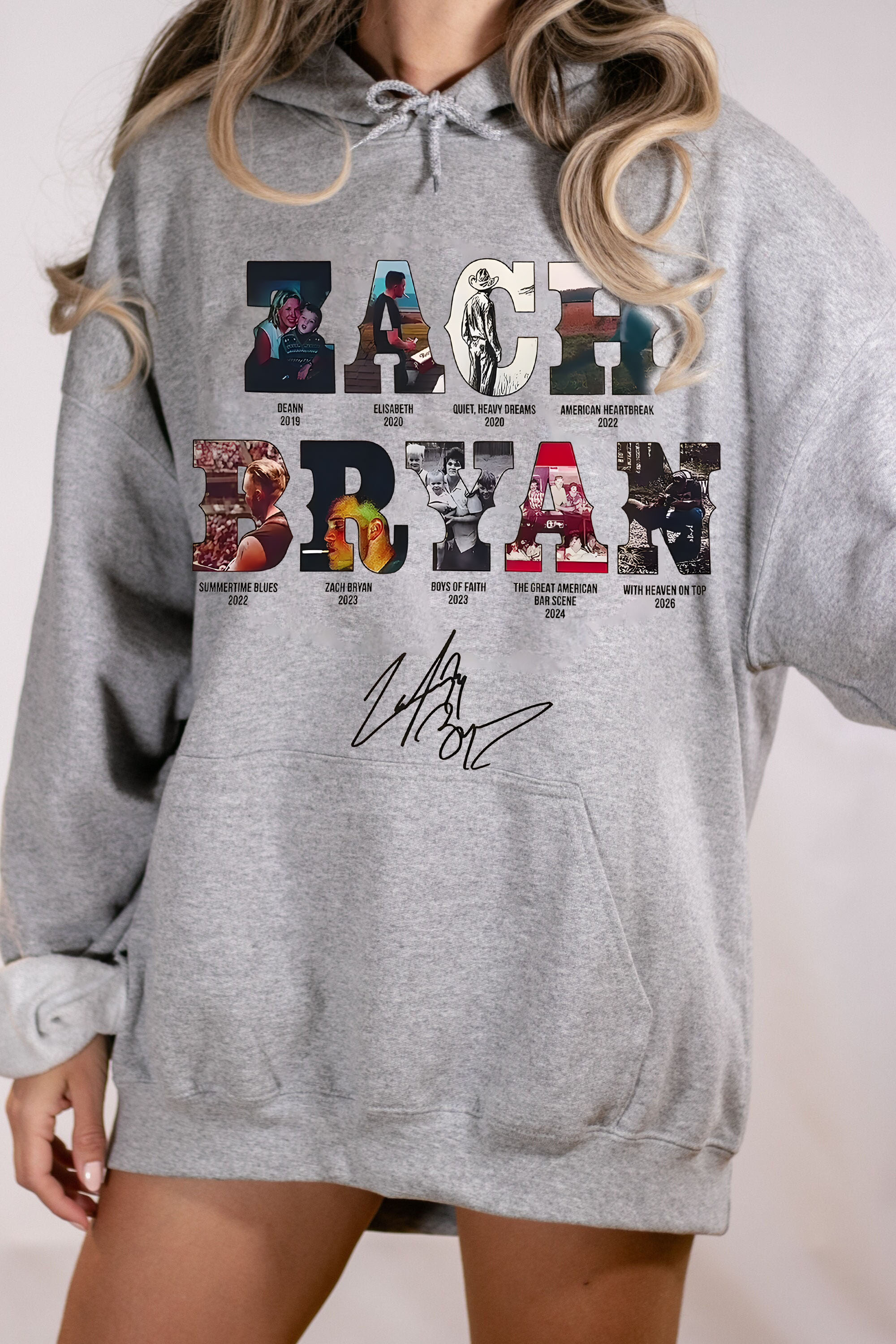 Zach Bryan Fans Women Hoodie