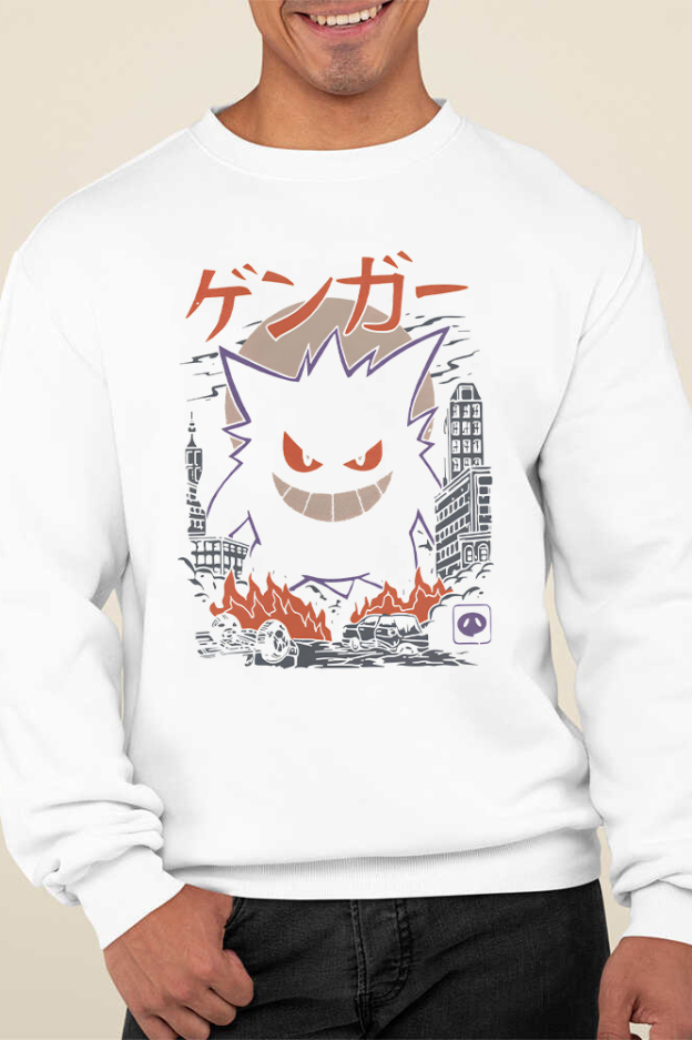 Gangar Pokemon Vingtage Shirt Sweatshirts